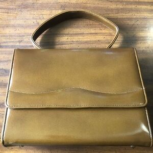 Vintage 1970’s Patent Leather Purse with original receipt